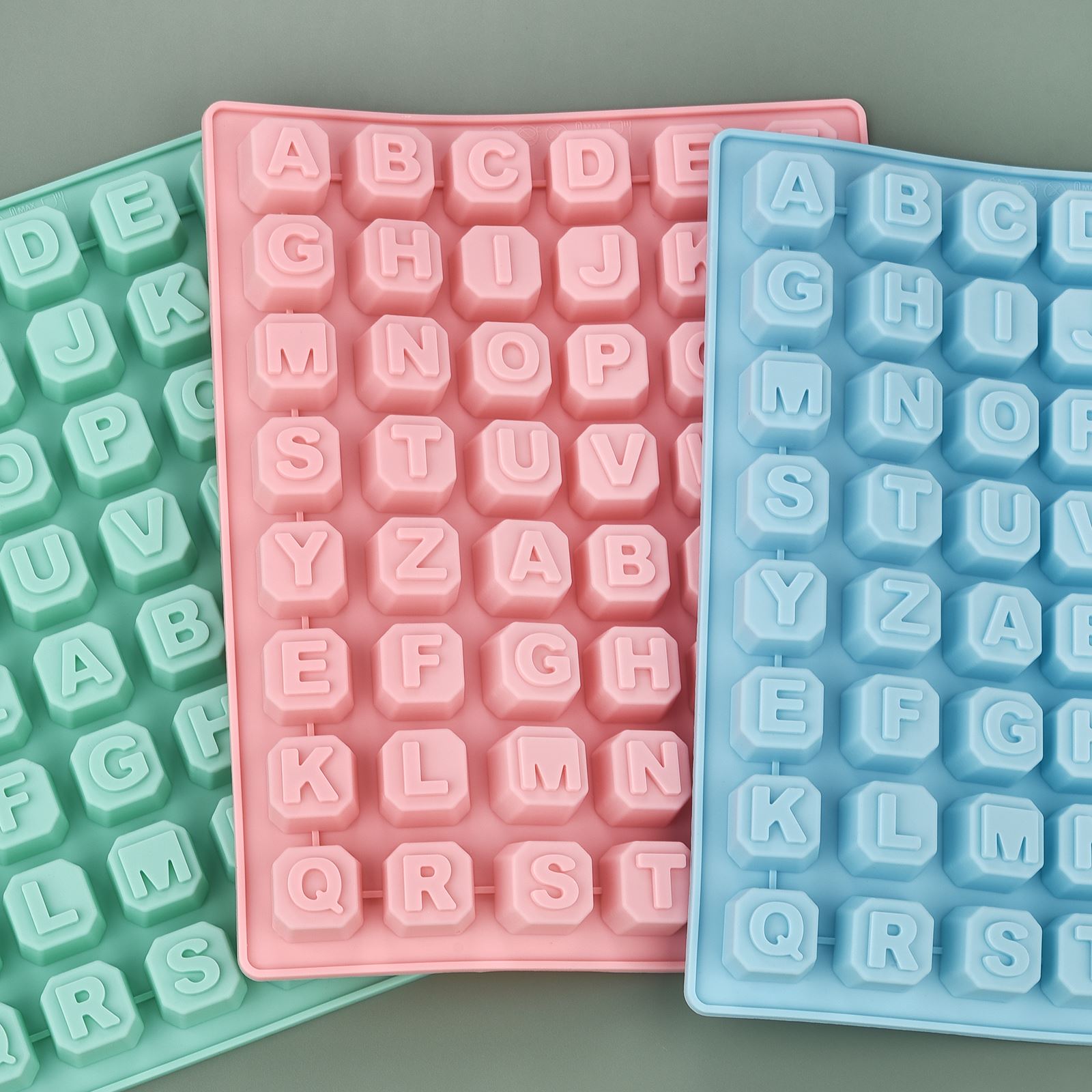 Soap Making Handmade - 48 letras Enghish alfabeto letra molde