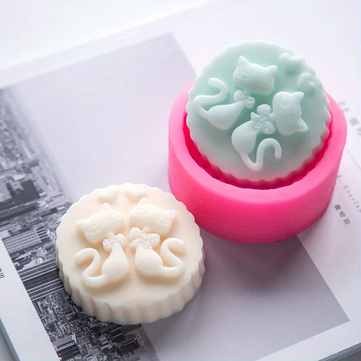 Soap Making Things - Molde de silicona para jabón con