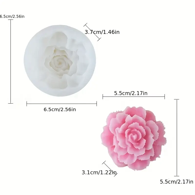 1 molde realista de flor de cl - Soap Making Easy reseña y precio