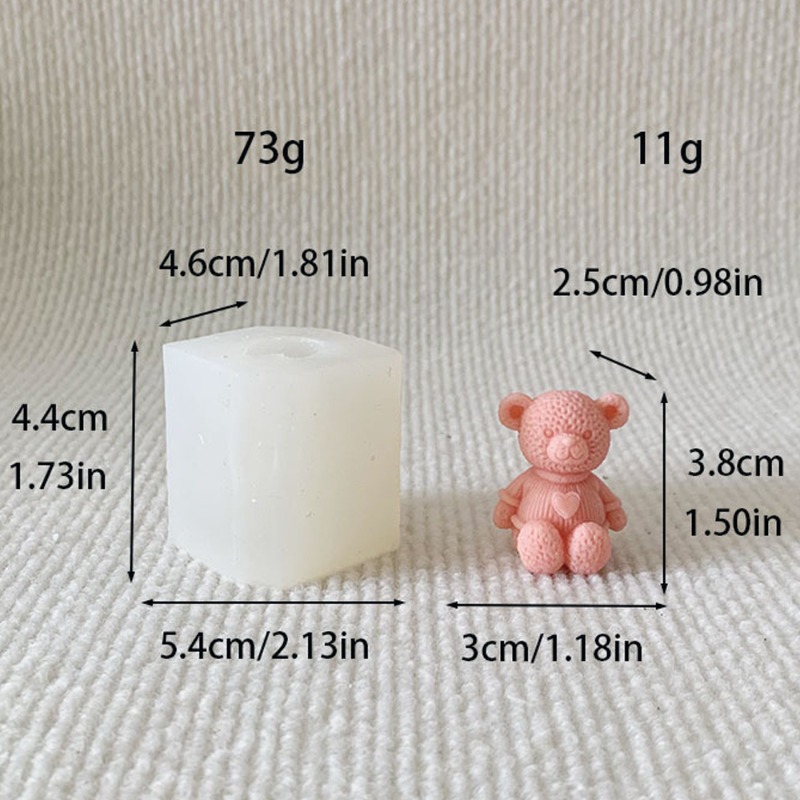 Mini molde de silicona con for - Soap Making Things reseña y precio
