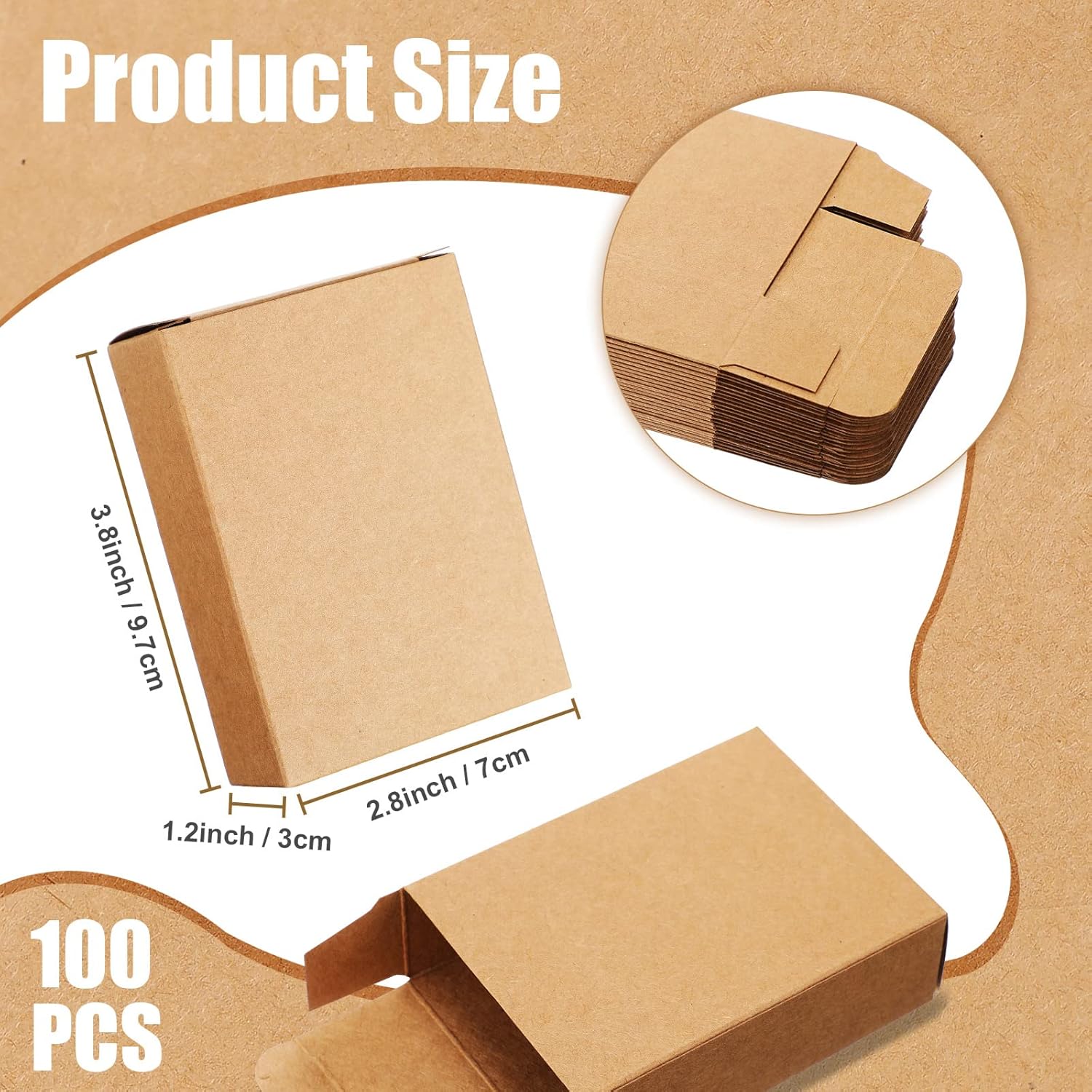 100 Cajas de Jabón Kraft para  - Soap Making In School reseña y precio