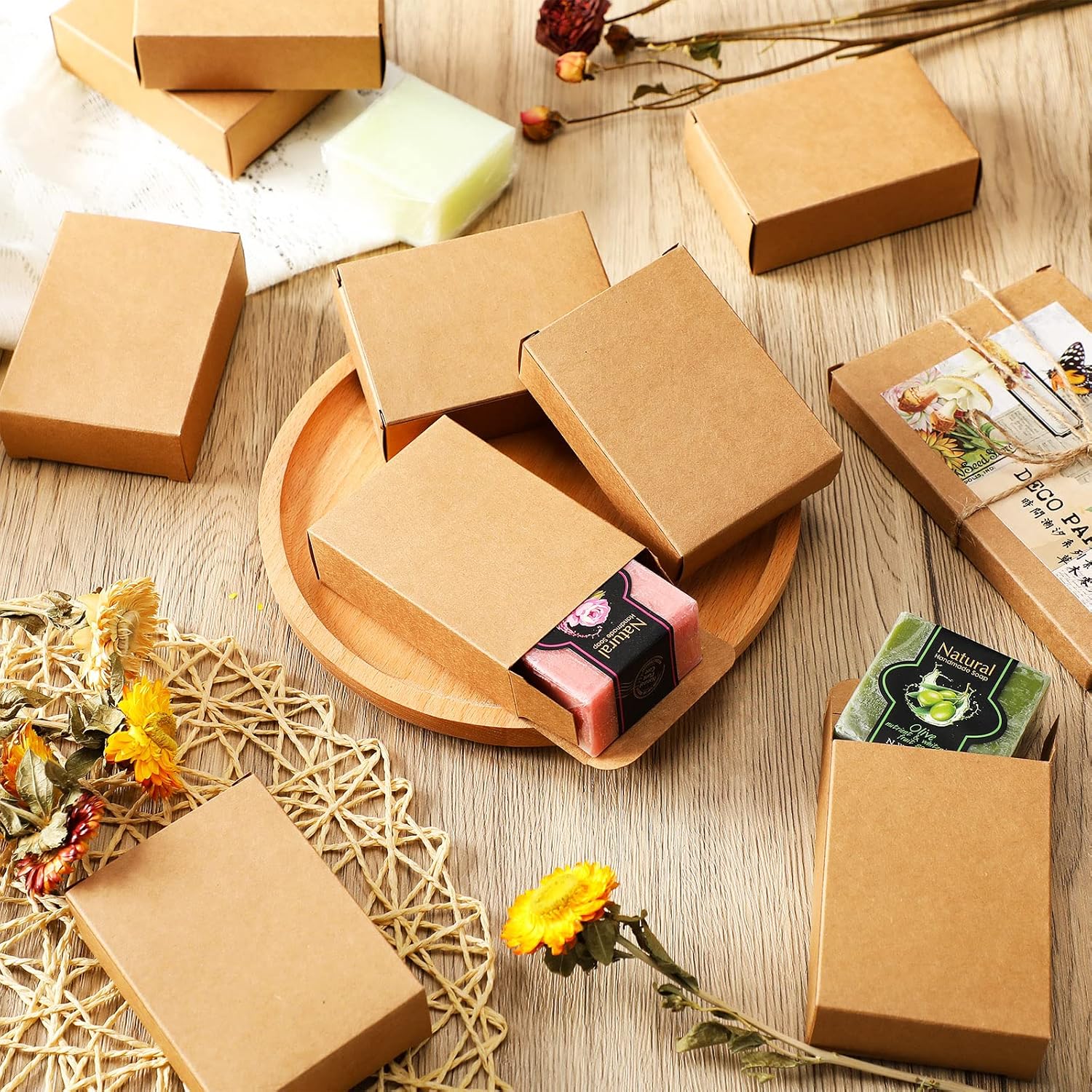 100 Cajas de Jabón Kraft para  - Soap Making In School reseña y precio