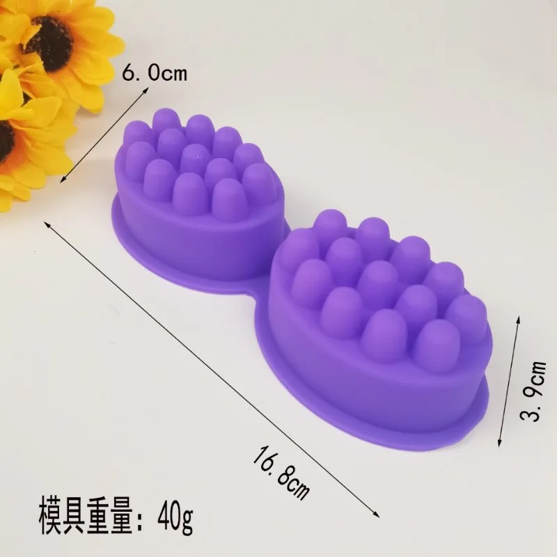 Molde de silicona 3D hecho a m - Soap Making Gel reseña y precio