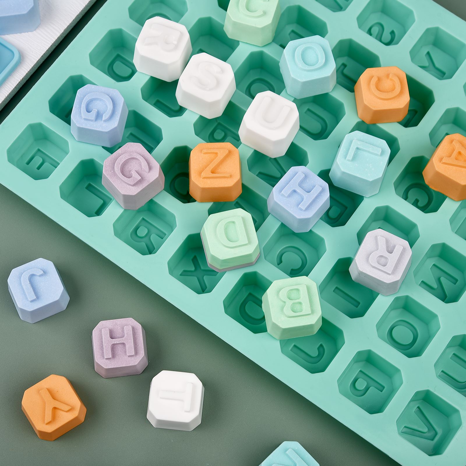 48 letras Enghish alfabeto let - Soap Making Handmade reseña y precio