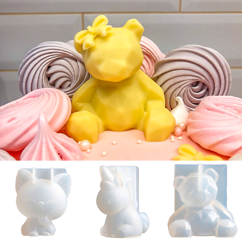Molde de silicona de oso estér - Soap Making Things reseña y precio