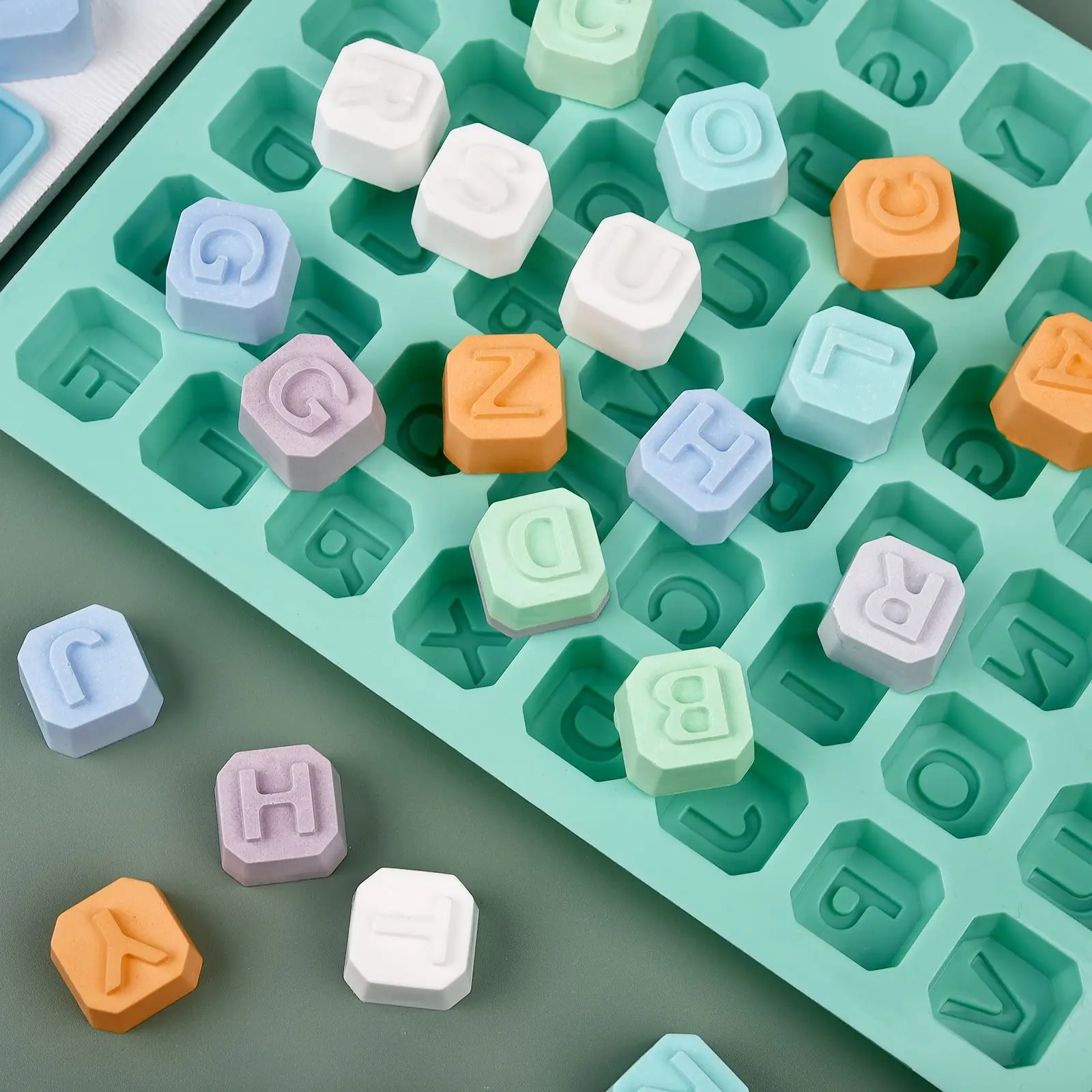 48 letras Enghish alfabeto let - Soap Making Handmade reseña y precio