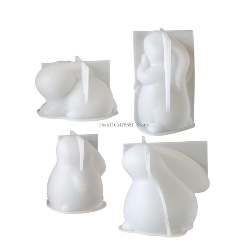 4 Uds moldes silicona liebre s - Soap Making Gel reseña y precio