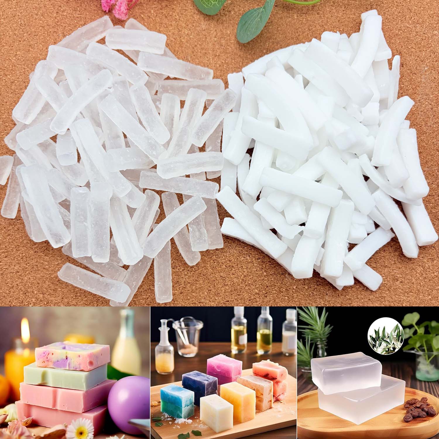 250 g de Base de Jabón Transpa - Soap Making Kit Organic reseña y precio