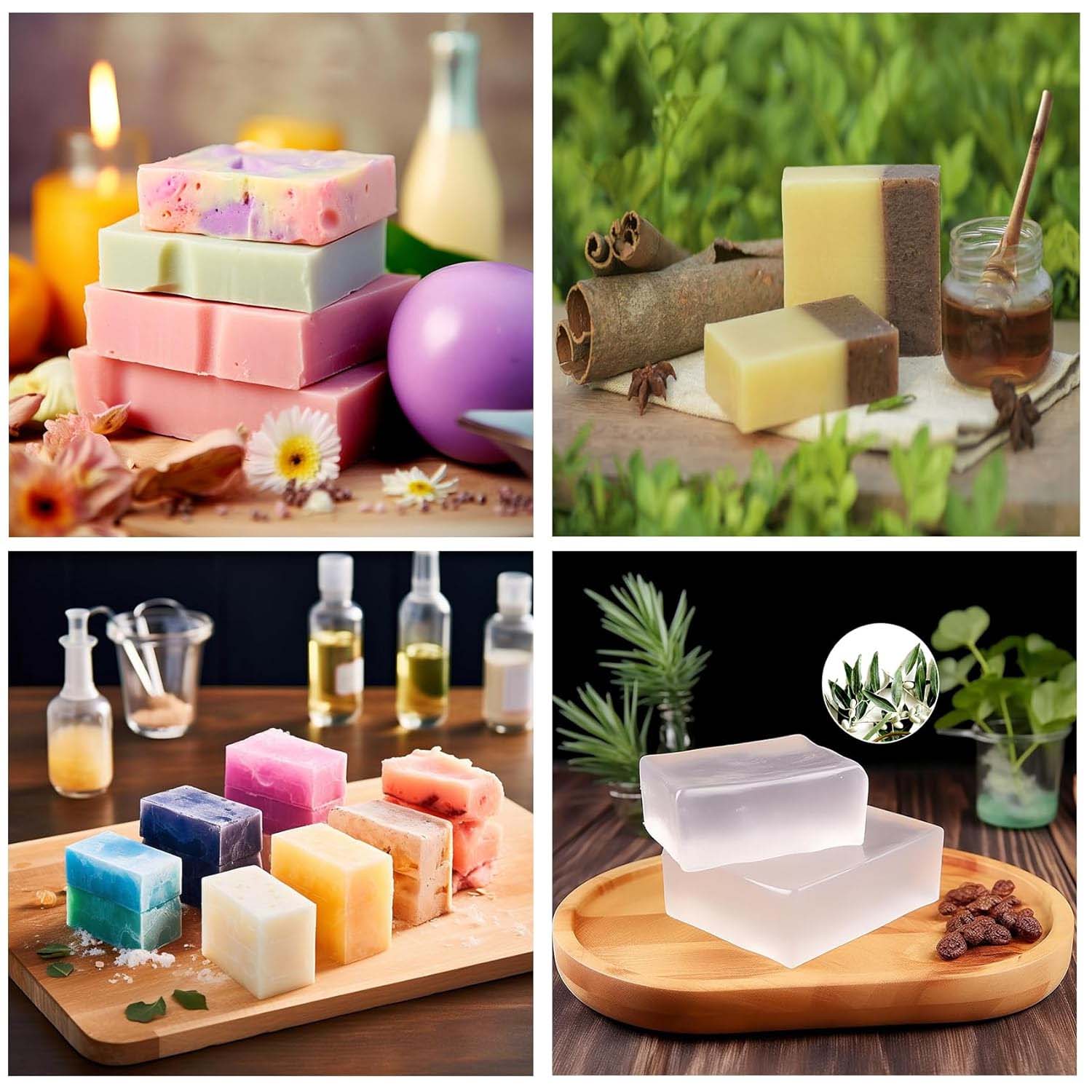 250 g de Base de Jabón Transpa - Soap Making Kit Organic reseña y precio