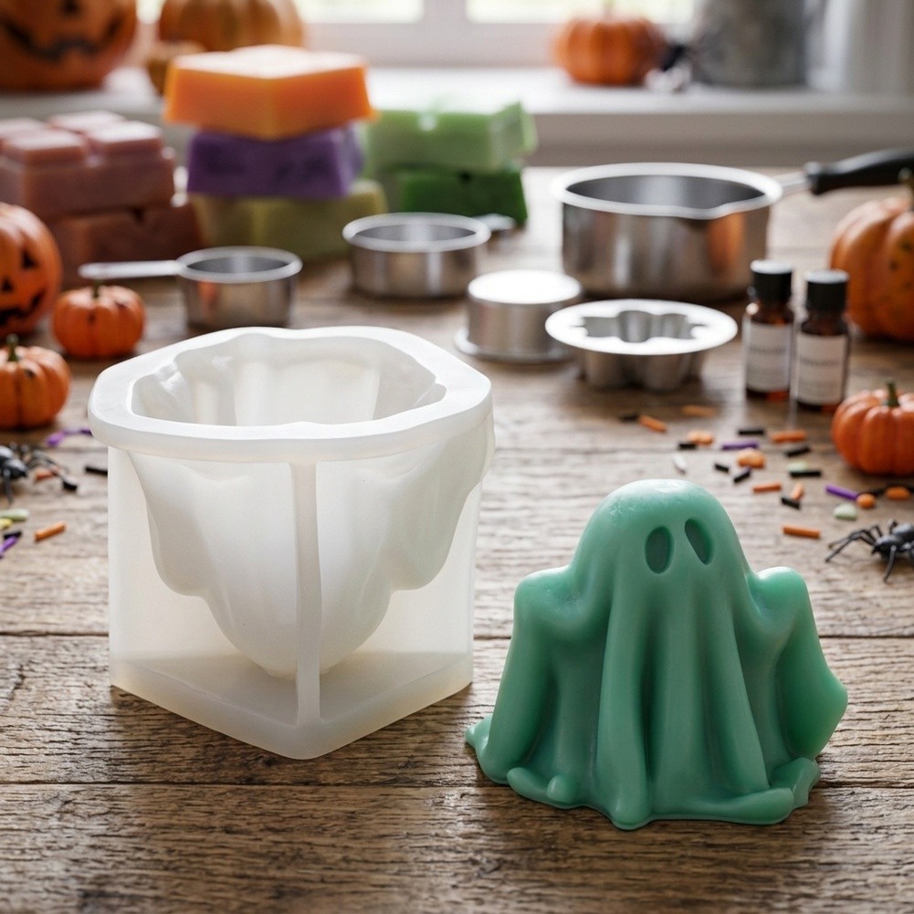 Molde de silicona con diseño e - Soap Making Easy reseña y precio